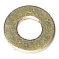 Midwest Fastener Flat Washer, For Screw Size #6 , Brass 100 PK 03900